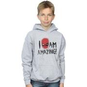 Sweat-shirt enfant Marvel Spider-Man I Am Amazing