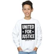 Sweat-shirt enfant Dc Comics Justice League United For Justice