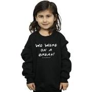 Sweat-shirt enfant Friends We Were On A Break Text