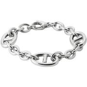 Bracelets Brillaxis Bracelet gros maillons argent rhodié