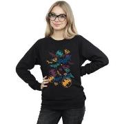 Sweat-shirt Dc Comics Justice League Floating Icons