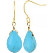 Boucles oreilles Sc Bohème B2499-TURQUOISE