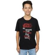 T-shirt enfant Disney The Last Jedi Power Of The Dark Side