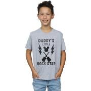 T-shirt enfant Disney Mickey Mouse Daddy's Rock Star