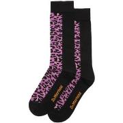 Chaussettes Dr. Martens Punkink Print Sock Pink Leopard AC848997