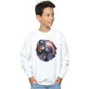 Sweat-shirt enfant Marvel The Falcon And The Winter Soldier Captain Am...