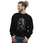 Sweat-shirt Marvel Captain Jet Burst