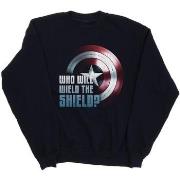 Sweat-shirt Marvel The Falcon And The Winter Soldier Wield The Shield