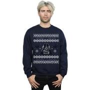 Sweat-shirt Disney Christmas Darth Vader Fair Isle