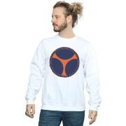 Sweat-shirt Marvel Black Widow Movie Taskmaster Distressed Shield