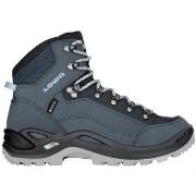Chaussures Lowa Chassures Renegade GTX Mid Femme Smoke Blue