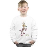 Sweat-shirt enfant Dessins Animés Wile E Coyote Distressed