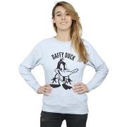 Sweat-shirt Dessins Animés Daffy Duck Large Head