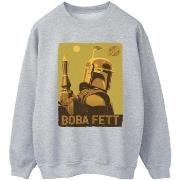 Sweat-shirt Disney The Book Of Boba Fett Planetary Stare