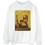 Sweat-shirt Disney The Book Of Boba Fett Planetary Stare