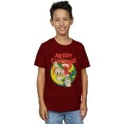 T-shirt enfant Disney Donald Duck Merry Christmas