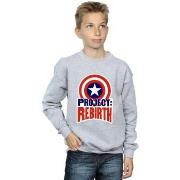 Sweat-shirt enfant Marvel Captain America Project Rebirth