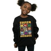 Sweat-shirt enfant Marvel Kawaii Super Heroes