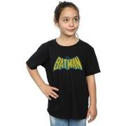T-shirt enfant Dc Comics Batman Crackle Logo