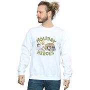 Sweat-shirt Dc Comics Justice League Christmas Delivery