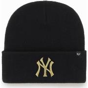 Bonnet '47 Brand 47 BEANIE MLB NEW YORK YANKEES METALLIC HAYMAKER BLAC...