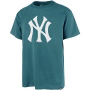T-shirt '47 Brand 47 TEE MLB NEW YORK YANKEES IMPRINT ECHO SHARKS TEAL