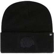 Bonnet '47 Brand 47 BEANIE NHL CHICAGO BLACKHAWKS HAYMAKER BLACK1