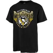 T-shirt '47 Brand 47 TEE NHL PITTSBURGH PENGUINS ECHO JET BLACK