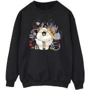 Sweat-shirt Disney Big Hero 6 Baymax Group Hug