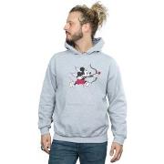 Sweat-shirt Disney Mickey Mouse Love Cherub