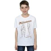 T-shirt enfant Disney The Mandalorian Action Figure