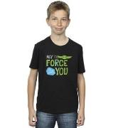 T-shirt enfant Disney The Mandalorian May The Force Be With You