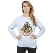 Sweat-shirt Harry Potter Hogwarts Crest Gold Ink