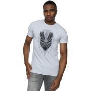 T-shirt Marvel Black Panther Head