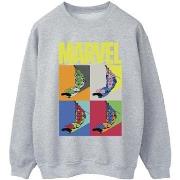 Sweat-shirt Marvel Spider-Man Pop Art