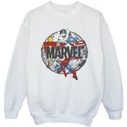 Sweat-shirt enfant Marvel Character Circle