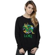 Sweat-shirt Marvel Loki Throne