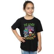 T-shirt enfant Dc Comics Super Friends Blame It On The Candy