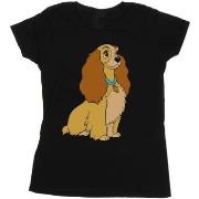 T-shirt Disney Lady And The Tramp Lady Spaghetti Heart