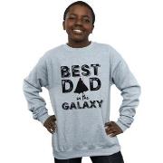 Sweat-shirt enfant Disney Best Dad In The Galaxy