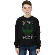 Sweat-shirt enfant Disney Irish I Was A Jedi