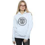 Sweat-shirt Marvel Black Panther Distressed Icon