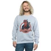 Sweat-shirt Marvel Deadpool Gun Finger