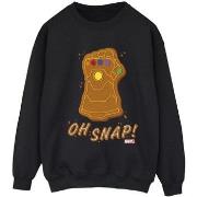 Sweat-shirt Marvel Thanos Oh Snap