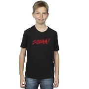 T-shirt enfant Dc Comics Shazam Fury Of The Gods Spray Paint Logo