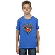 T-shirt enfant Dc Comics My Dad Is Indestructible