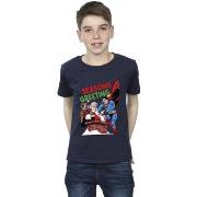 T-shirt enfant Dc Comics Superman Santa Comic