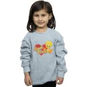 Sweat-shirt enfant Dessins Animés Tweety Pie Valentine's Day Love Bird