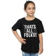 T-shirt enfant Dessins Animés That's All Folks