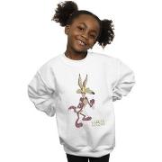 Sweat-shirt enfant Dessins Animés Wile E Coyote Distressed